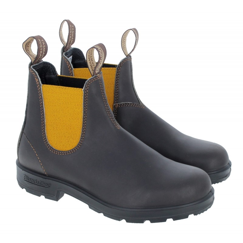 Blundstone 1919 Ladies Boots in brown mustard